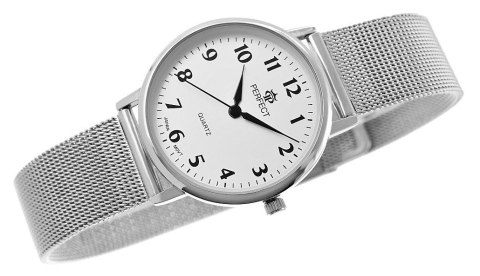 Zegarek Damski Perfect B7394-1 Tarcza Biała