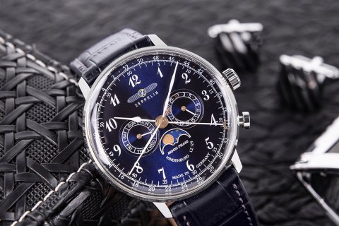 Zegarek Męski ZEPPELIN LZ129 Hindenburg 7036-3 + BOX