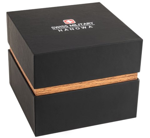 Zegarek Męski SWISS MILITARY HANOWA Afterburn GMT SMWGB0003201 + BOX