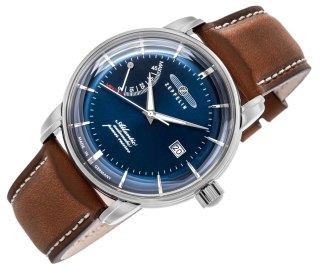 Zegarek Męski ZEPPELIN Atlantic Automatic Power Reserve 8462-3 + BOX