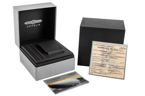 Zegarek Męski ZEPPELIN New Captain's Line Automatic 8662-5 + BOX