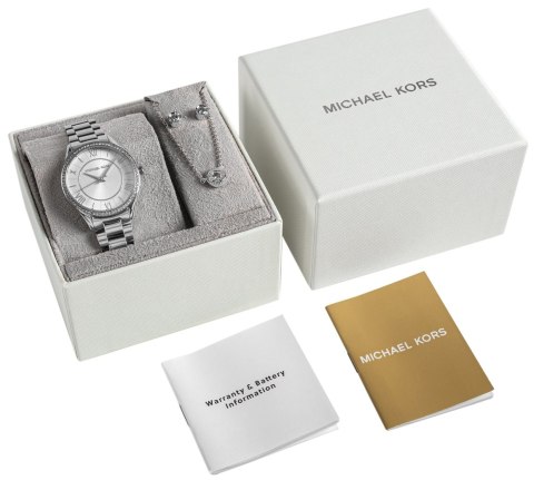 Zegarek Damski Michael Kors Lauryn + biżuteria MK4851SET + BOX