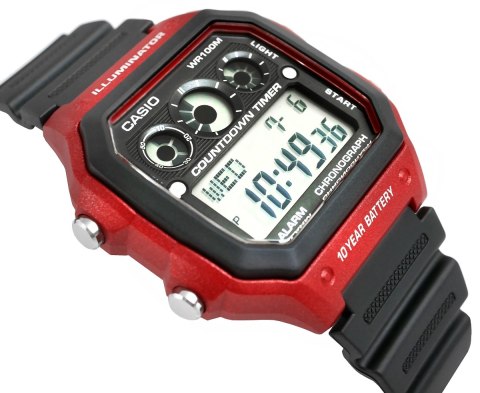 Zegarek Męski CASIO AE-1300WH-4AVDF + BOX