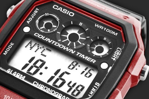 Zegarek Męski CASIO AE-1300WH-4AVDF + BOX