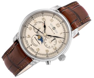 Zegarek Męski ZEPPELIN LZ121 Mediterranee Moonphase 9636-5 + BOX