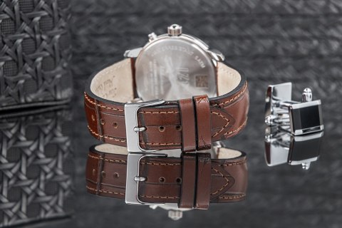 Zegarek Męski ZEPPELIN LZ121 Mediterranee Moonphase 9636-5 + BOX