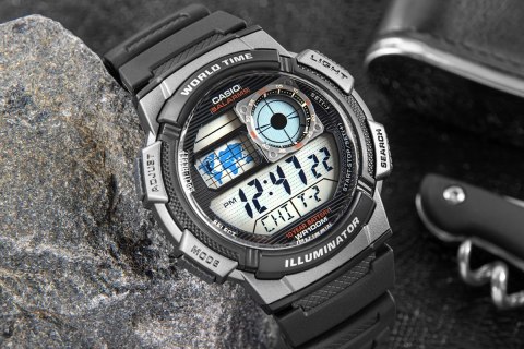 Zegarek Męski CASIO AE-1000W-1BVDF + BOX