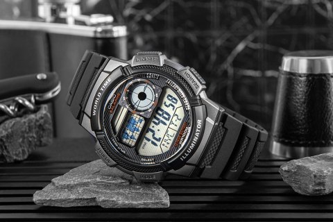 Zegarek Męski CASIO AE-1000W-1BVDF + BOX
