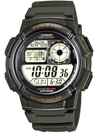 Zegarek Męski CASIO AE-1000W-3AVDF + BOX