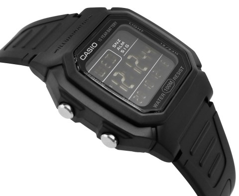 Zegarek Męski CASIO W-800H-1BVES + BOX
