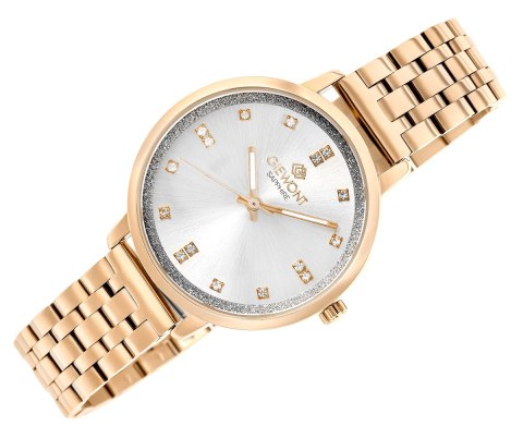 Zegarek Damski Giewont Sapphire Różowe Złoto GW7370-B3