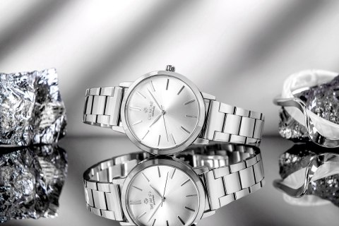 Zegarek Damski Giewont Sapphire Srebrny GW2360-B1