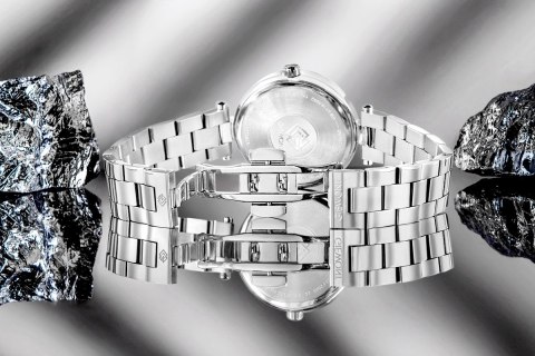 Zegarek Damski Giewont Sapphire Srebrny GW9890-B1