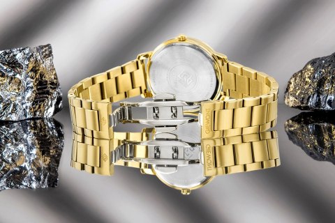 Zegarek Damski Giewont Sapphire Złoto Czarny GW2360-B3