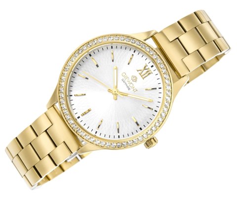 Zegarek Damski Giewont Sapphire Złoto Srebrny GW1140-B2