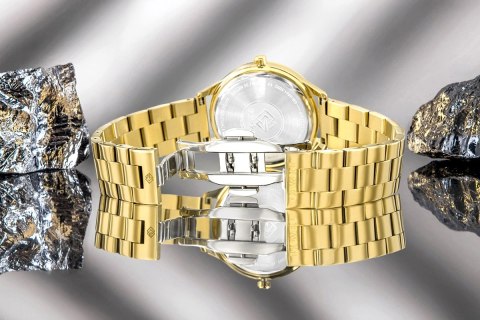 Zegarek Damski Giewont Sapphire Złoto Srebrny GW1140-B2