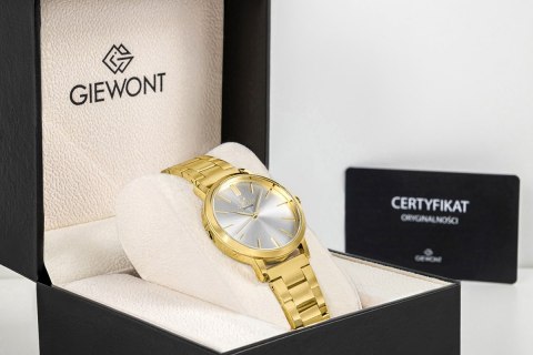 Zegarek Damski Giewont Sapphire Złoto Srebrny GW2360-B2