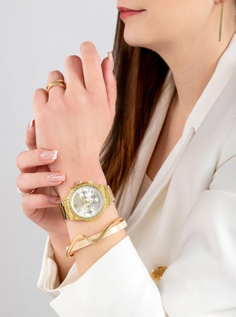 Zegarek Damski Giewont Sapphire Złoto Srebrny GW3670-B2