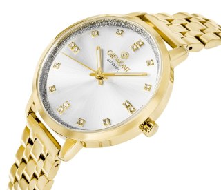 Zegarek Damski Giewont Sapphire Złoto Srebrny GW7370-B2