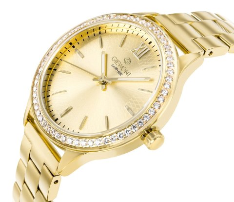 Zegarek Damski Giewont Sapphire Złoty GW1140-B3