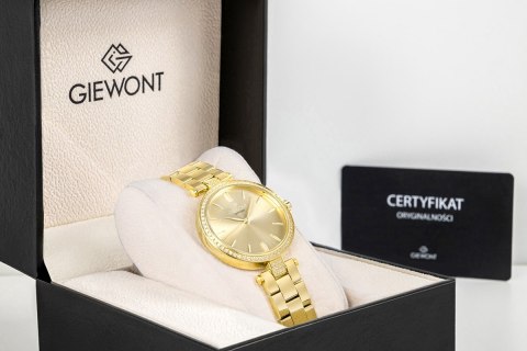 Zegarek Damski Giewont Sapphire Złoty GW9890-B2