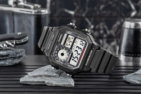 Zegarek Męski CASIO AE-1200WH-1AVEF + BOX