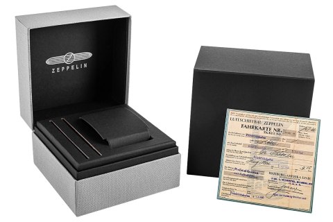 Zegarek Męski ZEPPELIN LZ127 Graf Zeppelin Automatik 7656-2 + BOX