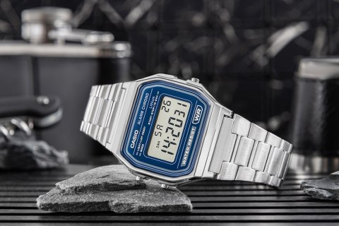 Zegarek CASIO A158WEA-2EF Unisex + BOX