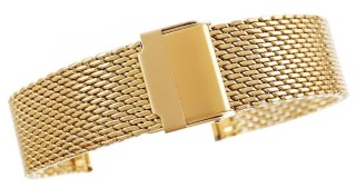 Bransoleta - Siatka Gold IPG 20 mm gr 2,6 mm