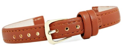 Pasek do zegarka CLASSIC - skóra 12 mm 4999-12XXL-2Z Brązowy