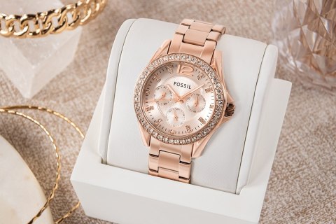 Zegarek Damski FOSSIL Riley ES2811 + BOX