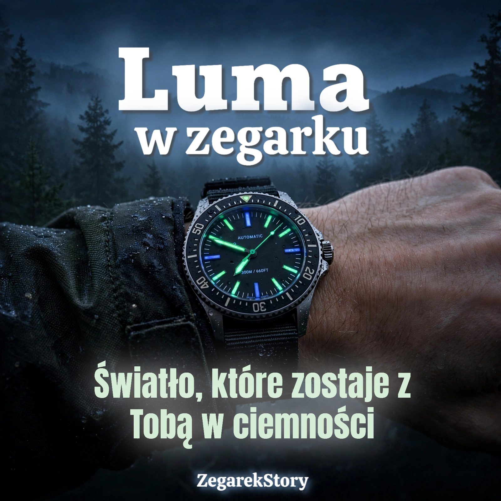 Luma w zegarku: jak działa i jak o nią dbać