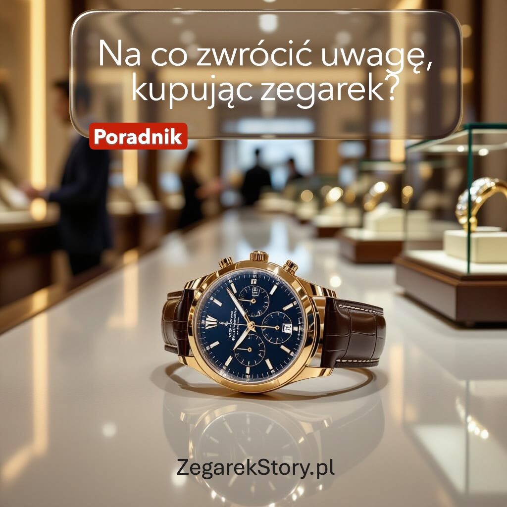 Na co zwrócić uwagę, kupując zegarek?
