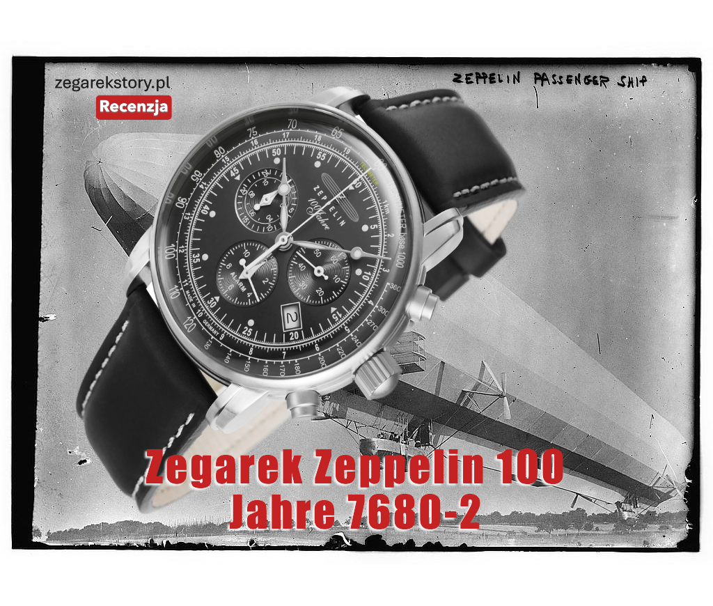 Zegarek Zeppelin 100 Jahre 7680-2 — ponadczasowa elegancja inspirowana historią lotnictwa