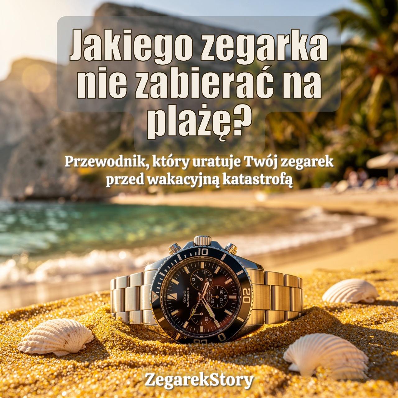 Jakiego zegarka nie zabierać na plażę? Przewodnik, który uratuje Twój zegarek przed wakacyjną katastrofą