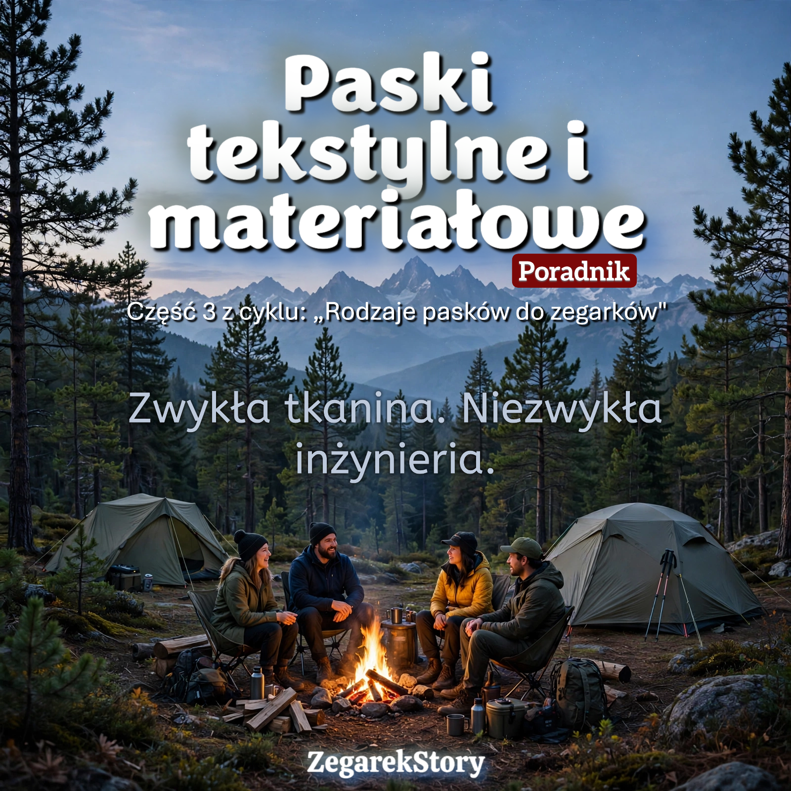 Paski tekstylne i materiałowe — dlaczego żołnierze i nurkowie ufają im bardziej niż skórze czy gumie?