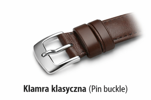 Klamra klasyczna (Pin Buckle / Tang Buckle)