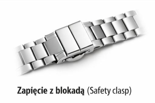 Zapięcie z blokadą bezpieczeństwa (Safety Clasp)