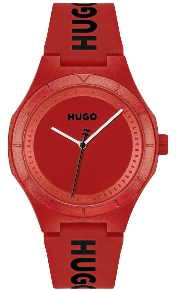 Zegarek Męski HUGO Lit For Him Red 1530346